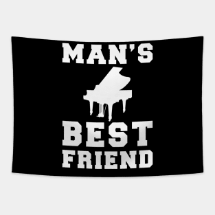 piano Man's best friend tee tshirt Tapestry