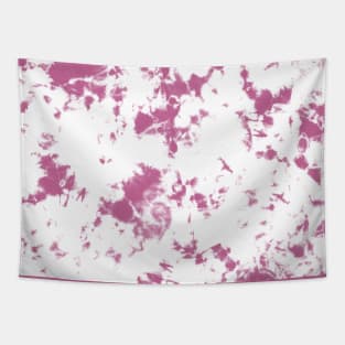 Peony pink and white Storm - Tie-Dye Shibori Texture Tapestry