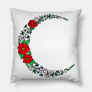 Flower Moon Pillow