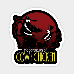 The adventures of Cow & Chicken Magnet