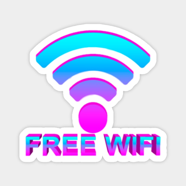 Free wifi Magnet by Qwerty