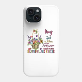 May Girl - Flower Basket Phone Case