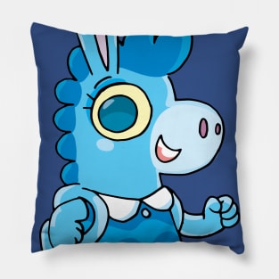 little donkey goes to school Pillow