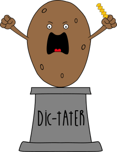 Dic-tater Magnet