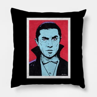 DRACULA (1931) (Pop Art) Pillow