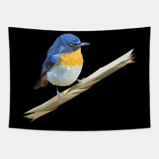 Bird on a branch Tapestry