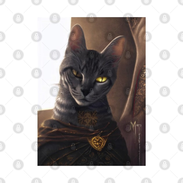 Mystic Mage cat: Supreme sorcerer by Dendros-Studio