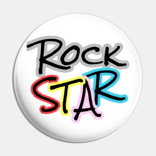 Rock Star Pin