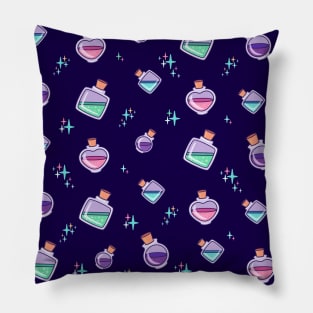 Potions pattern Pillow