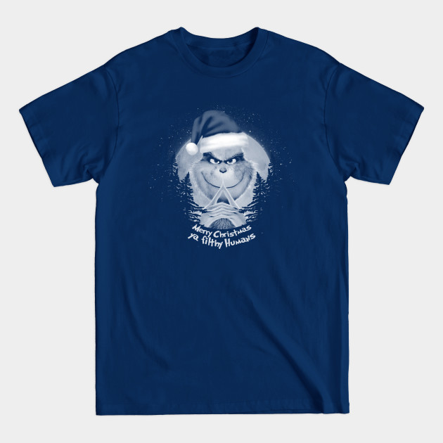 Discover Midnight Grinch - White Moon - Christmas Classic - T-Shirt