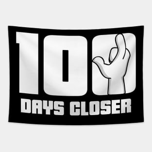 100 Days Closer To The End Of School Tapestry