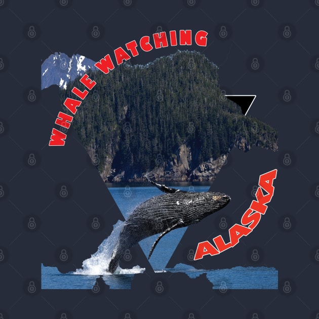 Alaska Whale Watching humpback beluga orca killer whales by TeeText