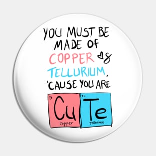 Cute Meme Chemical Design Pin