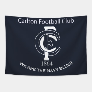 Carlton Football Club: We Are The Navy Blues EST 1864 Tapestry