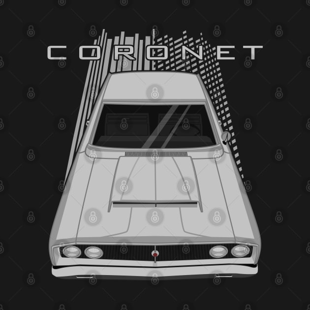 Dodge Coronet 1968 - silver by V8social