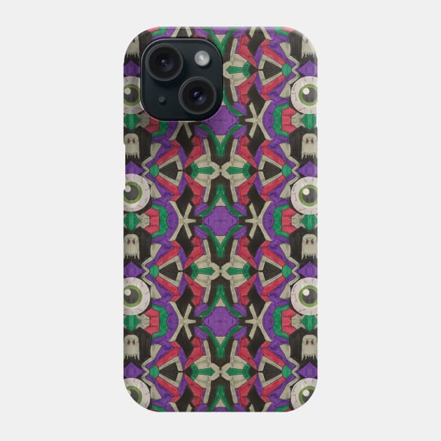 Eyes Wide Open Phone Case by Terran Textures 