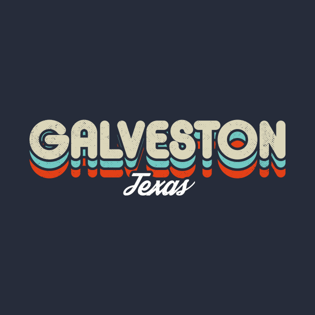 Retro Galveston Texas by rojakdesigns