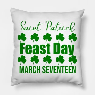 St Patrick's Design Pillow