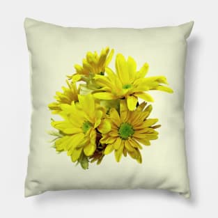 Daisies - Yellow Daisies Pillow