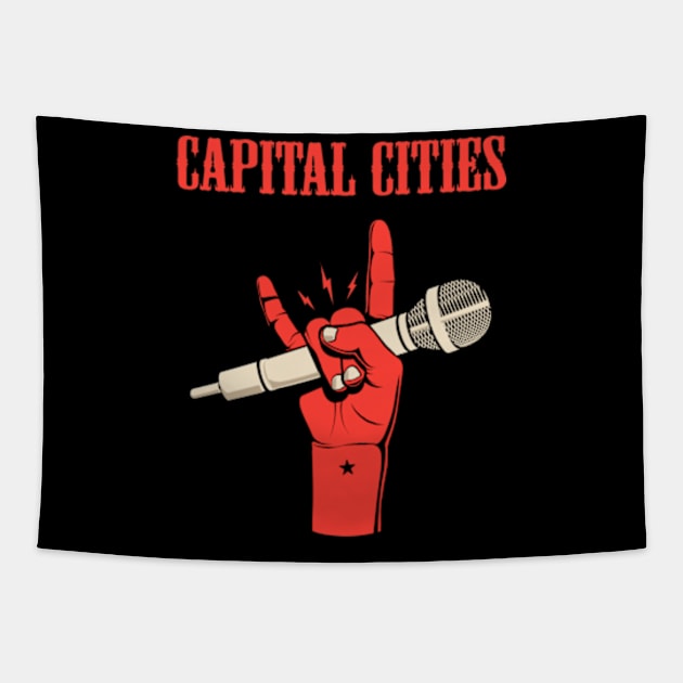 CAPITAL CITIES BAND Tapestry by xsmilexstd