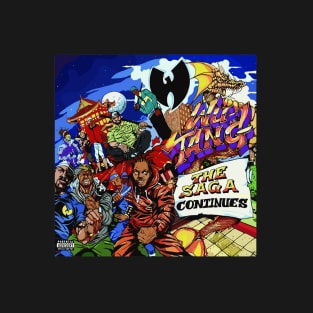 wu-tang clan the saga continues T-Shirt