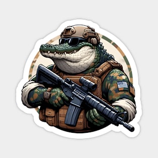 Tactical Crocodile Operator Magnet