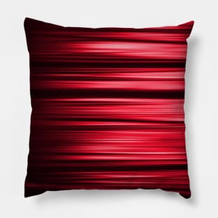 Light And Dark Red Lines Pillow