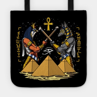 Ancient Egyptian Gods Horus Anubis Tote