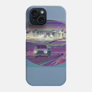 Van life batik Las Vegas Desert landscape overland hippie grateful dead company phish batik tie dye Phone Case