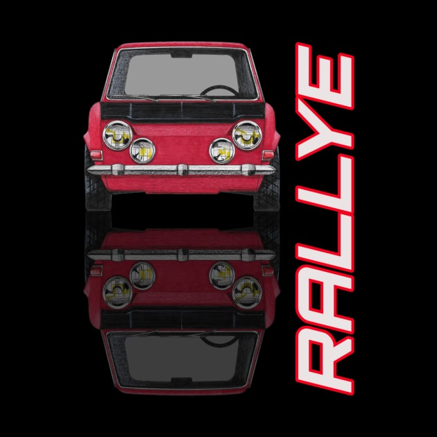 Geo3Doodles Simca Rallye (Script) Doodle by Geo3doodles