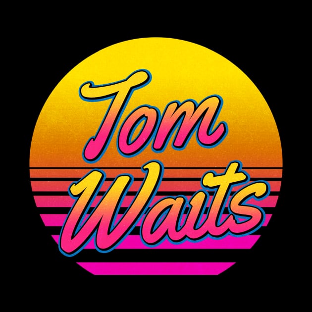 Tom Personalized Name Birthday Retro 80s Styled Gift by Jims Birds