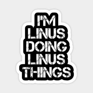 Linus T - Linus Doing Linus Things Magnet