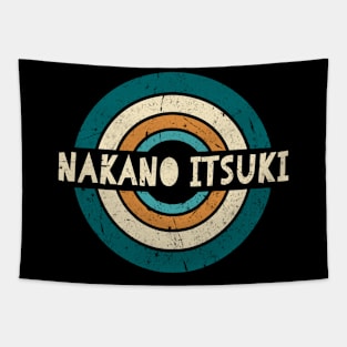 Retro Styles Itsuki Name Birthday 70s 80s 90s Circle Tapestry