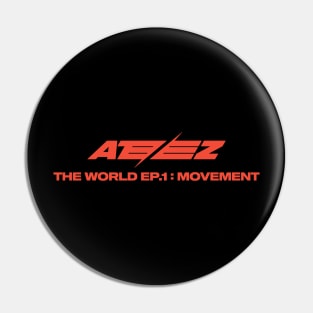 Ateez Guerrilla Album Pin