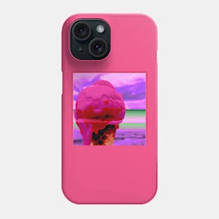 Raspberry ice cream Phone Case