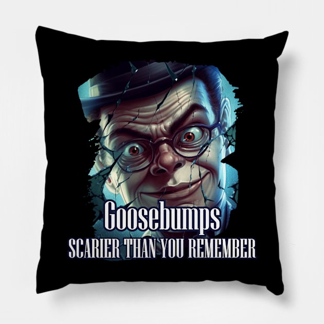 Goosebumps SCARIER THAN YOU REMEMBER Pillow by Pixy Official