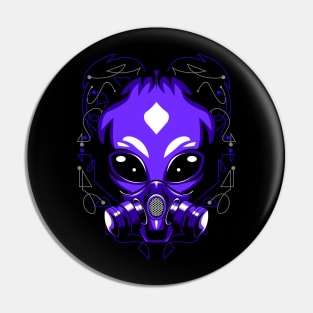 alien dark Pin