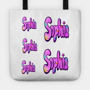 Sophia 5 pack The top 10 best personaIized custom name gift ideas for girls and women named Sophia Tote