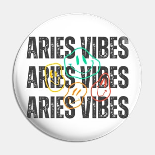 Aries Vibes Pin