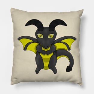 Cute Yellow Dragon Pillow