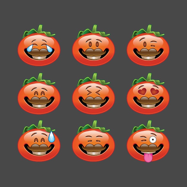 Tomatohead Emojis by halegrafx