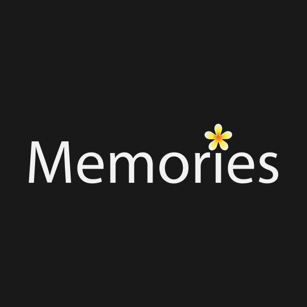 Memories having memories artistic typography design by DinaShalash