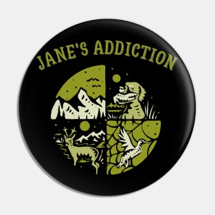 JANE'S ADDICTION BAND Pin