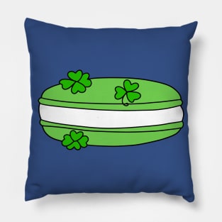 Lucky Green Macaroon Pillow