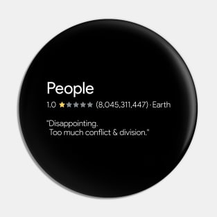 People - One Star Pin