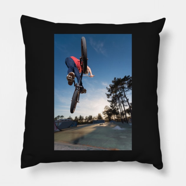 High BMX jump Pillow by homydesign