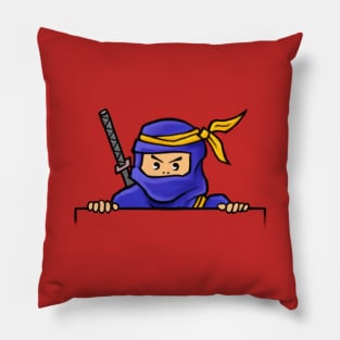 Peeping Ninja Pillow