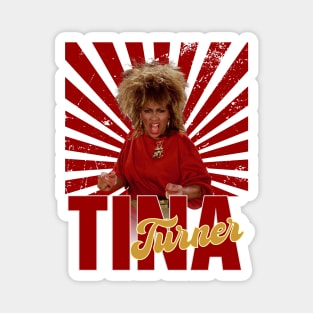 Tina Turner Retro Magnet