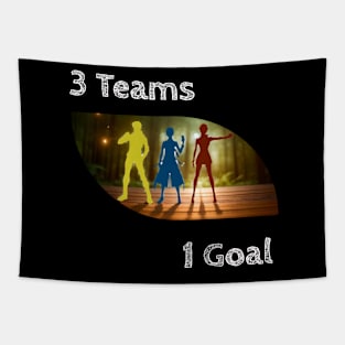 3 Teams 1 Goal Tapestry