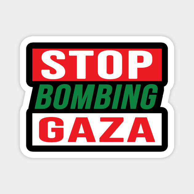 Save Gaza Save Palestine Magnet by IKAT